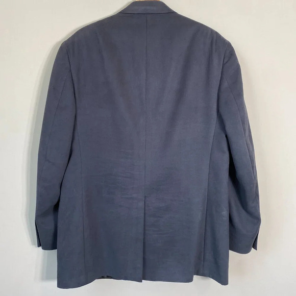 Halls Kansas City Sport Coat Dinner Jacket Blazer Men's Size 40R Gray Career - Picture 12 of 16